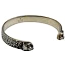 Gucci Interlocking Cat Head/Tiger Head Bangle
