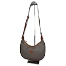 Vintage Dior 2-Way Bag Grey Brown