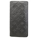 Louis Vuitton Monogram Shadow Portefeuille Brazza Long Wallet