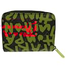 Louis Vuitton Zippy Coin Purse in Monogram Graffiti Orange