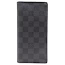 Louis Vuitton Portefeuille Brazza Men's Long Wallet
