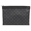 Louis Vuitton Monogram Eclipse Pochette Discovery Clutch Bag