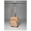 Vintage Dior Monogram 2Way Bag Beige Pink