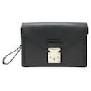 Louis Vuitton Pochette Seliere Dragonne Epi Clutch Bag