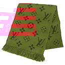 Louis Vuitton Logomania Wool Scarf