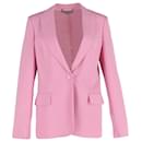 Stella McCartney Alisa Single-Breasted Jacket in Pink Wool - Stella Mc Cartney
