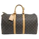 Louis Vuitton Keepall Monogram Boston Bag