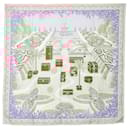 Louis Vuitton Jardin Monogram Silk Scarf