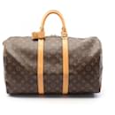 Louis Vuitton Keepall 45 Monogram Boston Bag