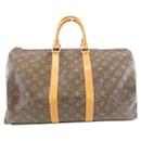 Louis Vuitton Keepall Monogram Boston Bag