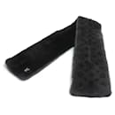 Louis Vuitton Monogram Reverse Sheared Mink Scarf