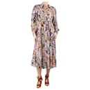 Multicolour Georgina printed shirt dress - size L - Autre Marque