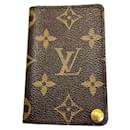 Louis Vuitton Porte Carte Credit Pression Monogram Card Case