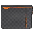 Louis Vuitton Pochette Voyage Damier Cobalt Bag