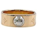 Louis Vuitton Berg Nanogram Ring Silver Pink Gold