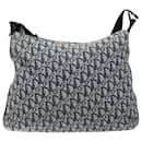 Blue Trotter canvas shoulder bag - Dior
