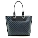 Louis Vuitton Cabas Voyage Damier Cobalt 2way Tote Bag