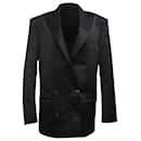  Philosophy by Lorenzo Serafini Double-Breasted Tuxedo in Black Polyester - Autre Marque