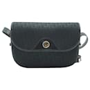 Black vintage Trotter canvas shoulder bag - Dior
