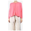 Pink cashmere cardigan - size L - Autre Marque