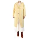Yellow Vinky oversized wool-blend coat - size UK 10 - Autre Marque