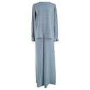 Stella McCartney Silk Checkered Top and Pants Set - Stella Mc Cartney