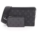 Louis Vuitton Gaston Wearable Wallet PVC Coated Canvas Shoulder Bag