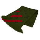 Louis Vuitton Monogram Echarpe Logomania Wool Silk Scarf