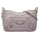 Balenciaga Giant Hip Leather Shoulder Bag