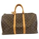 Louis Vuitton Keepall Monogram Boston Bag