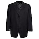 Corneliani wool blazer in dark gray