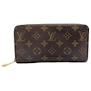 Louis Vuitton Zippy Wallet Monogram Brown