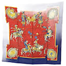 Écharpe en soie vintage Hermès Carré 90