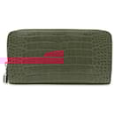 Louis Vuitton Zippy Wallet Crocodile Long Wallet