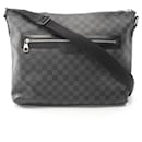 Louis Vuitton Mick MM Damier Graphite Coated Canvas Shoulder Bag