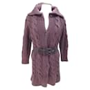 Jackpot cardigan in brown wool - Autre Marque