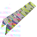 Écharpe en soie Twilly SANGLES d'Hermès