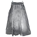 Liesse Long Stripe Gathered Skirt - Autre Marque