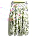 VIVIENNE TAM Flower LOVE Print Power Net Skirt - Autre Marque