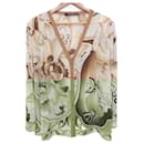 LEONARD Kankan Flower Print Sheer Cardigan - Autre Marque