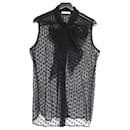 Nina Ricci S/L POLKA-DOT TULLE SH Tulle Blouse - Autre Marque