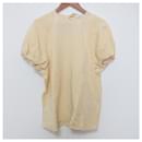 yori Volume Sleeve Linen Blend Blouse - Autre Marque