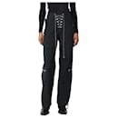 Black combat trousers - size XS - Autre Marque