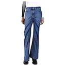 Blue boot cut jeans - size UK 8 - Autre Marque