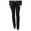 Black Leggings style trousers - size UK 8 - Autre Marque