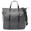 Louis Vuitton Tadao Damier Graphite Coated Canvas Tote Bag