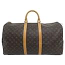 Louis Vuitton Keepall Monogram Boston Bag