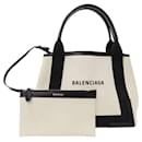 Balenciaga Women's Navy Cabas S Canvas Handbag
