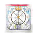 Hermès Carré 90 "VIVE LE VENT" Silk handkerchief in Red