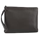 Gucci Vintage Zip Clutch Leather